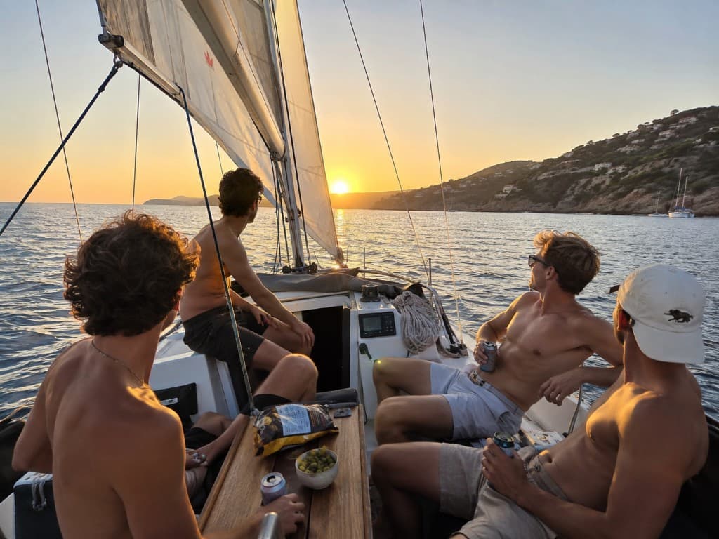 Week end bateau — avant